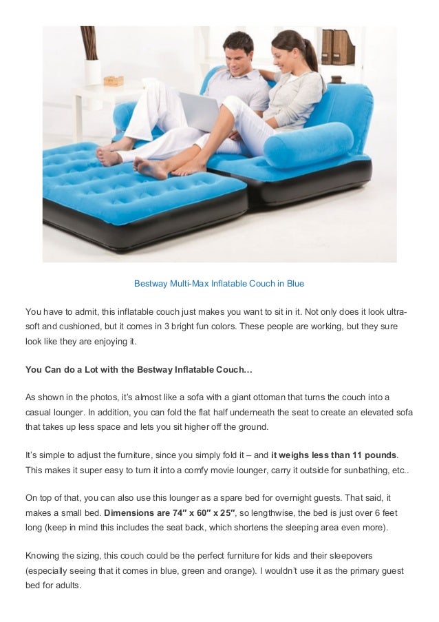 kids inflatable couch