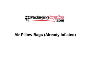Inflatable packaging