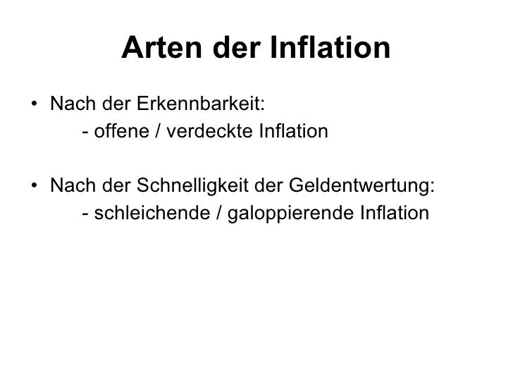 Inflation