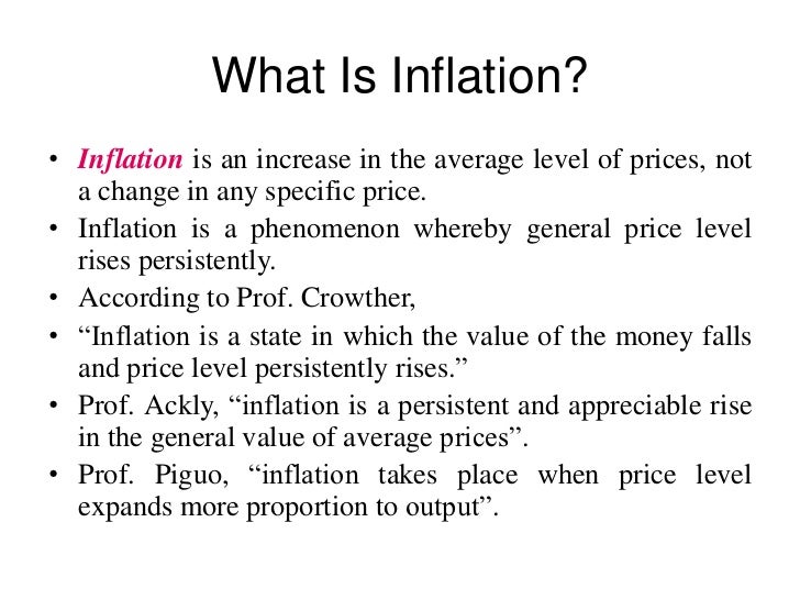 Inflation