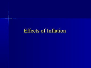 Effects of Inflation
 