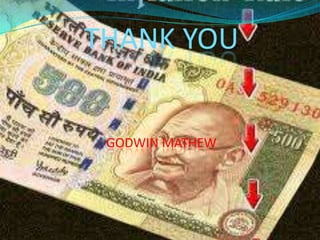 THANK YOU
GODWIN MATHEW

 