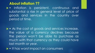 Macro Economics : Lecture on Inflation complete | PDF