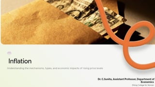 Inflation – Concepts, Causes, Effects and Control Measures | PPTX