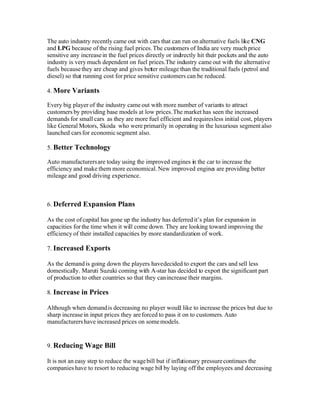 Inflation Assignment