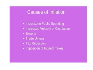 Inflation | PPTX