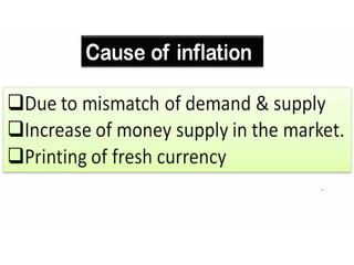 Inflation in india and its effects on economy | PPTX