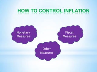 INFLATION : NATURE,EFFECT AND CONTROL | PPTX