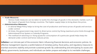 Inflation Accounting material for the reference