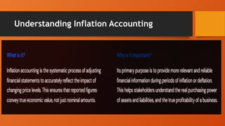 Understanding Inflation Accounting
 
