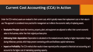 Current Cost Accounting (CCA) in Action
 