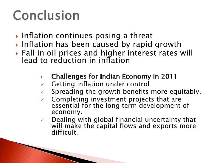 speech on inflation in india