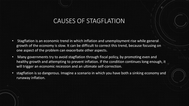 Inflation, deflation,stagflation, reinflation,disinflation | PPTX