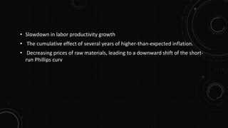 Inflation, deflation,stagflation, reinflation,disinflation | PPTX