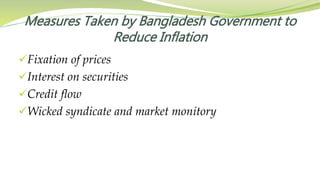 Inflation in bangladesh | PPTX