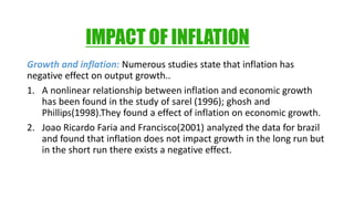 Inflation in Bangladesh and its Impact on Economic Growth | PDF