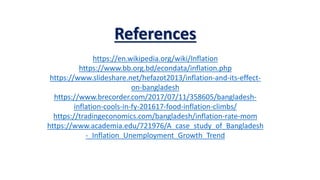 Inflation in Bangladesh and its Impact on Economic Growth | PDF
