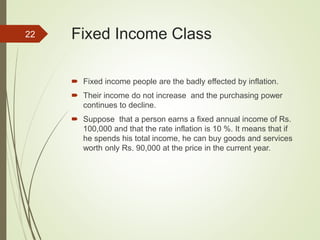 Fixed Income Inflation Inflation in India | PPTX