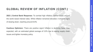 Inflation in the Economy of Bangladesh - MPM104 | PPTX