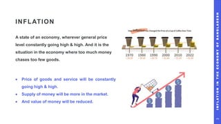 Inflation in the Economy of Bangladesh - MPM104 | PPTX