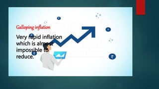 Galloping inflation
Very rapid inflation
which is almost
impossible to
reduce.
 