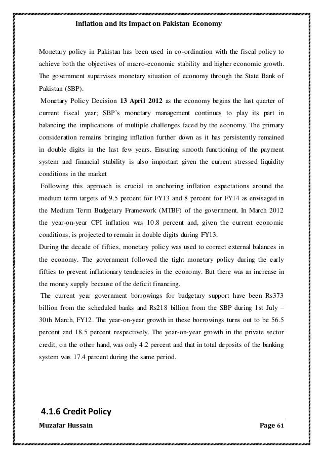 inflation and its effect on pakistan Impact of interest rate, inflation and money supply on exchange rate volatility in pakistan 1,2tariq mahmood ali, the present study investigates impact of inflation, interest rate and money-supply on volatility of exchange rate in pakistan to estimate short and long run. inflation and its effect on pakistan Impact of interest rate, inflation and money supply on exchange rate volatility in pakistan 1,2tariq mahmood ali, the present study investigates impact of inflation, interest rate and money-supply on volatility of exchange rate in pakistan to estimate short and long run.