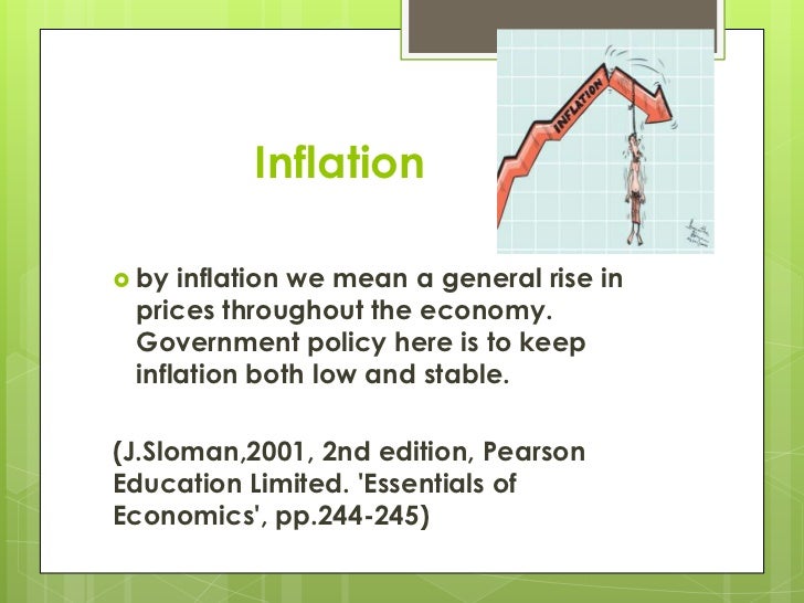 Inflation powerpoint
