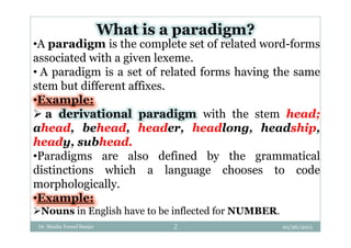 Paradigm Example