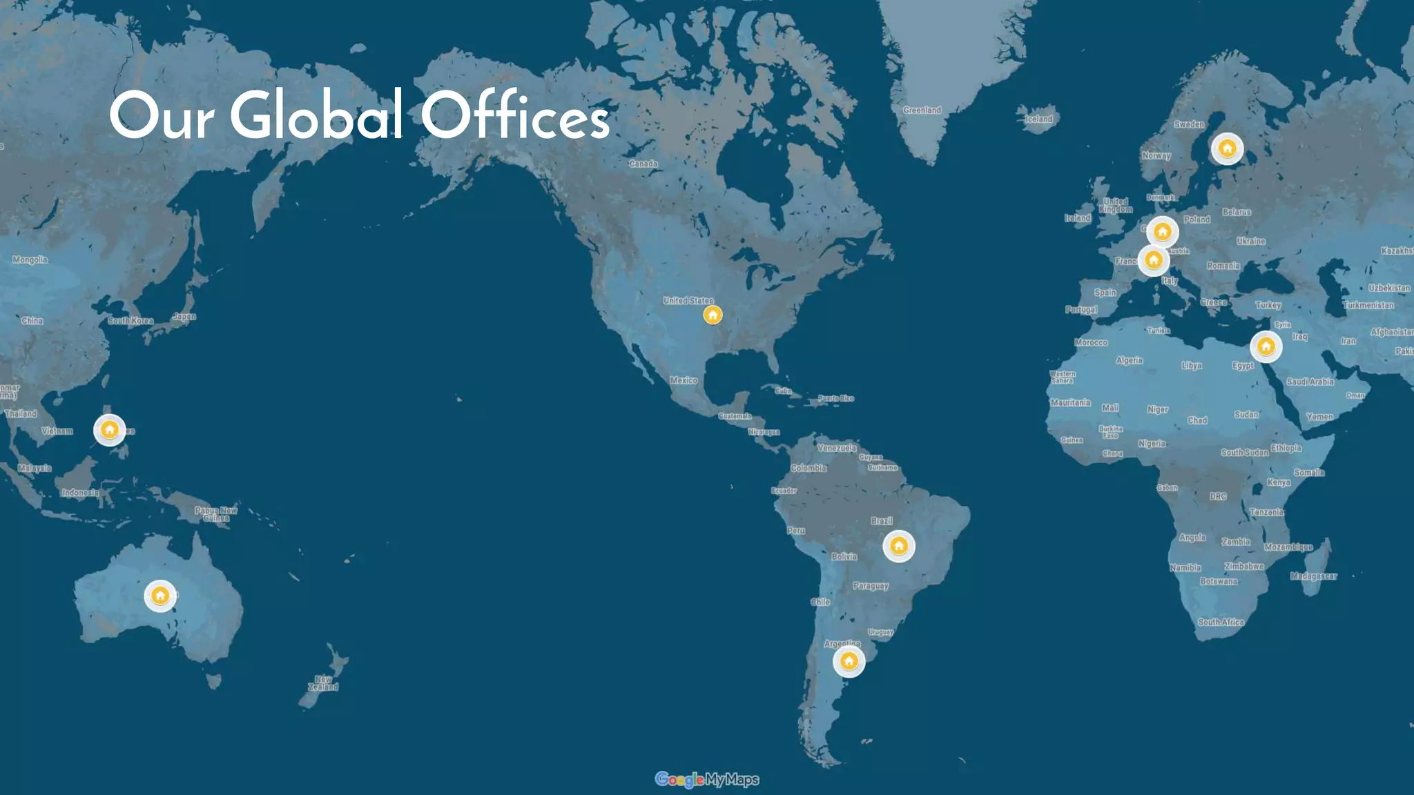 ®
Our Global Offices
 