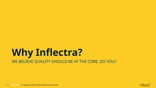Inflectra Loading Inflectra Company Overview Presentation (2025 Update) | PPTX