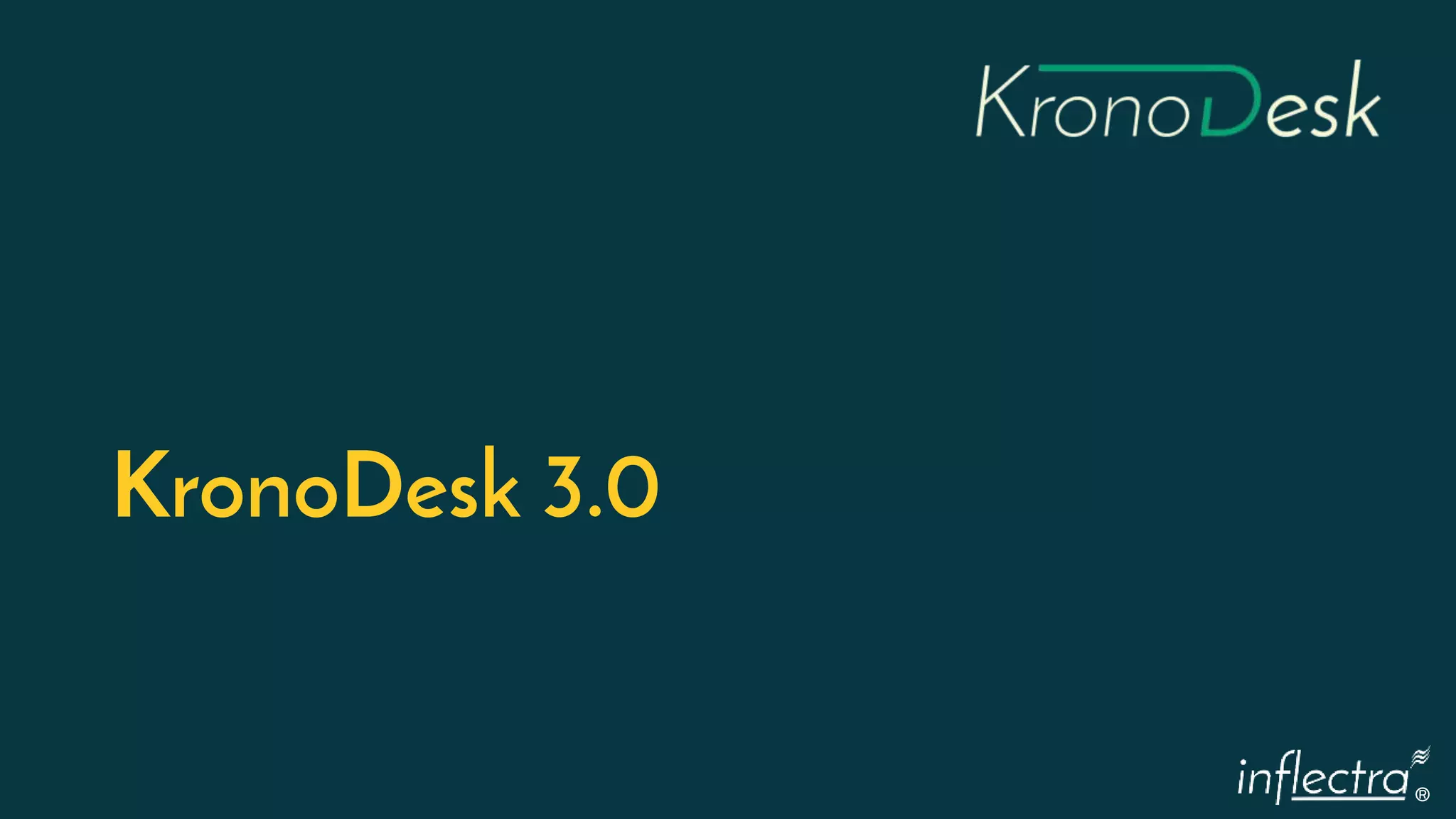 ®
KronoDesk 3.0
 