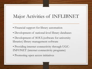 Inflibnet Library INFLIBNET and Edubuntu: Enhancing Education through Technology in India ...