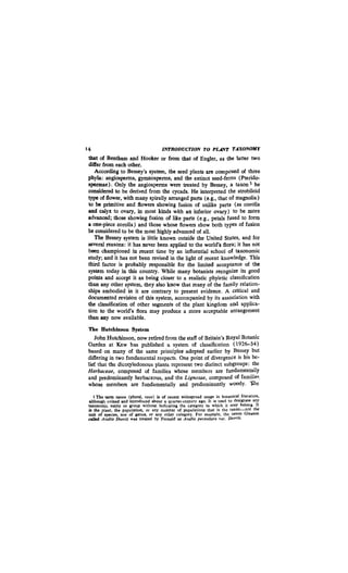 Bessey Classification System inflorescence in pharmacognosy plants.pdf