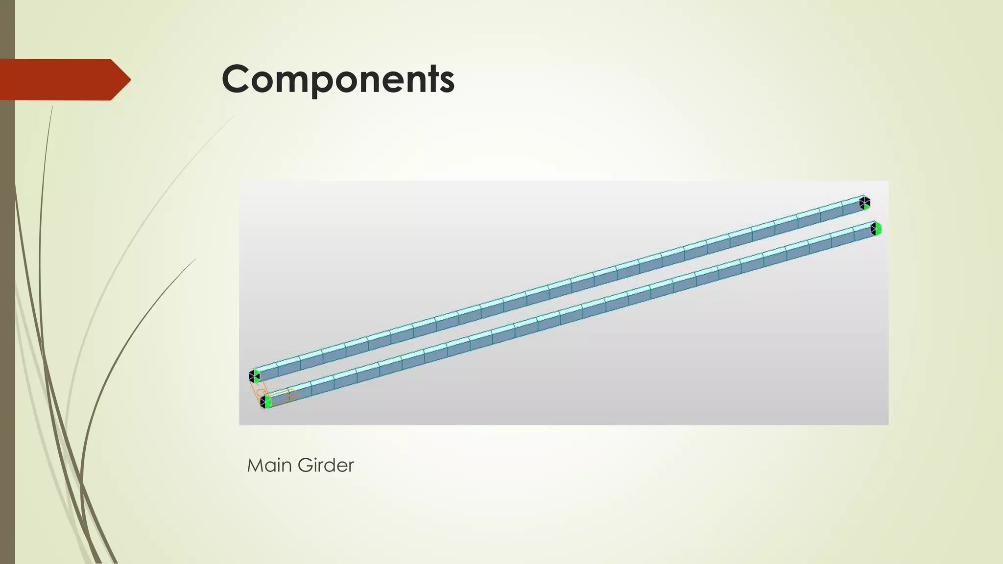 Components 
Main Girder 
 