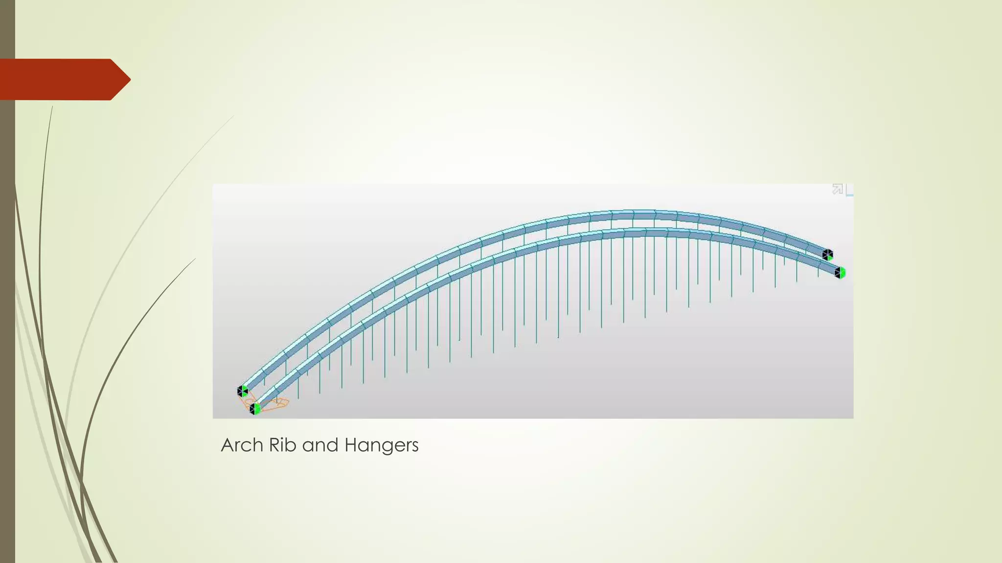 Arch Rib and Hangers 
 