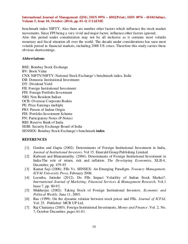 Share trading indicators