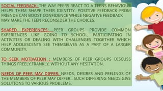 The Impact of Peer Groups on Adolescent Identity Formation and ...