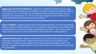The Impact of Peer Groups on Adolescent Identity Formation and ...