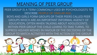 The Impact of Peer Groups on Adolescent Identity Formation and ...