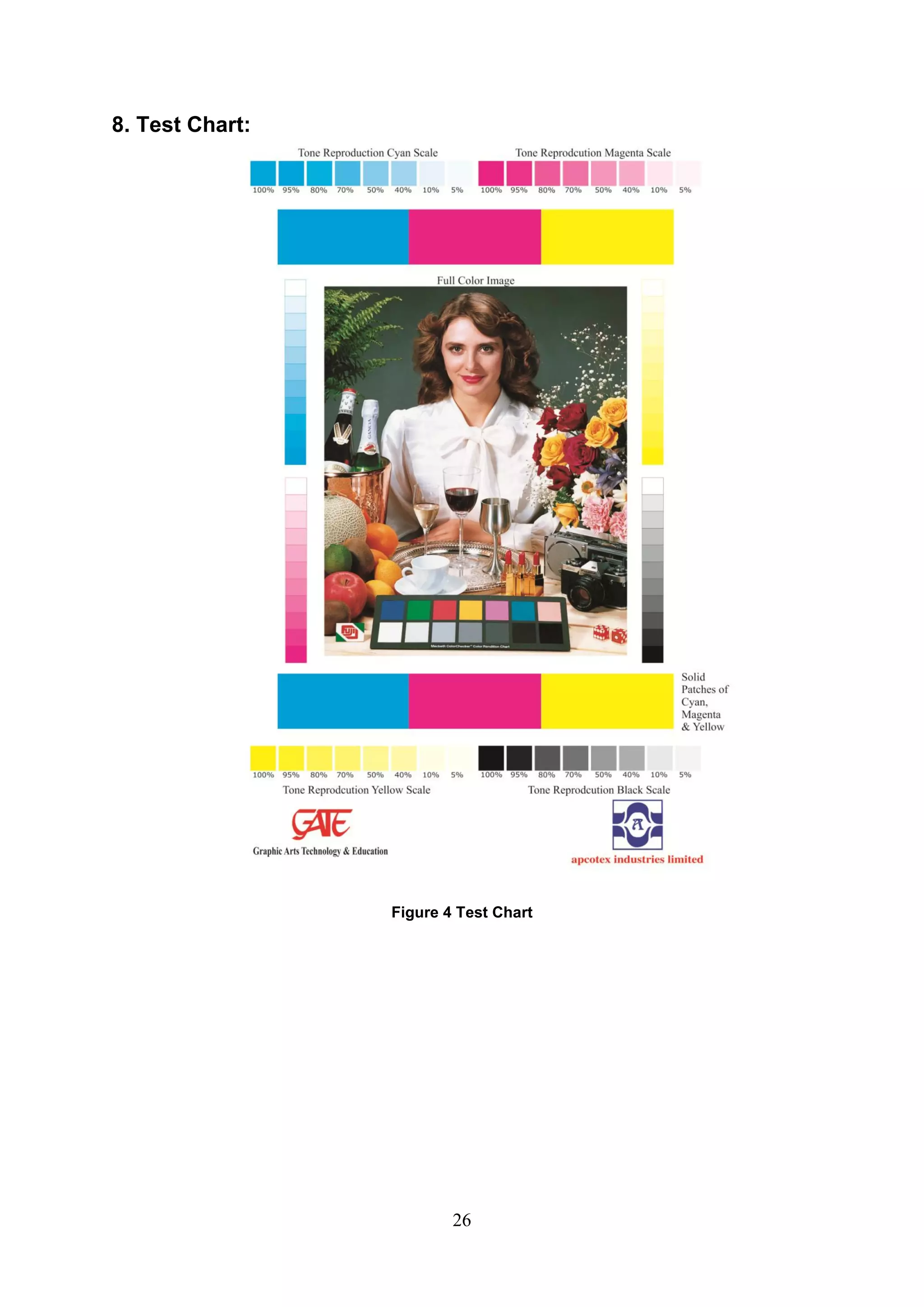 26
8. Test Chart:
Figure 4 Test Chart
 