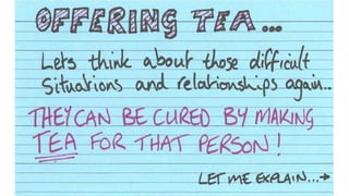 Influence: Why tea can be a great test tool