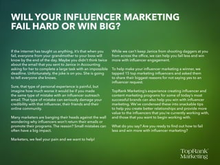 Influencer Engagement: 15 Ways to Fail & 25 Ways to Win PPT