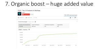 7. Organic boost – huge added value
 