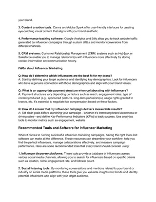Influencer Marketing 101 A Step-by-Step Guide to Launching Your First ...