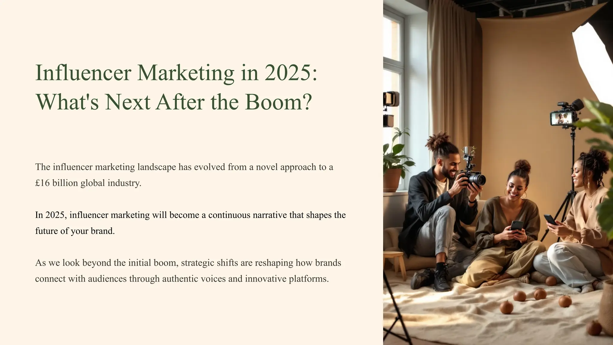 Influencer Marketing in 2025: What’s Next After the Boom? | PPTX
