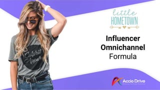 Influencer
Omnichannel
Formula
 