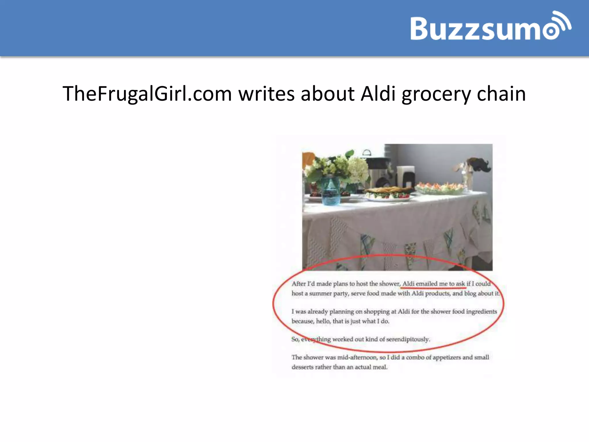 TheFrugalGirl.com writes about Aldi grocery chain
 