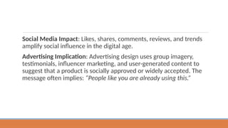 Advertising Implication Example Influences and Tools of Influence in Advertising Design.pptx