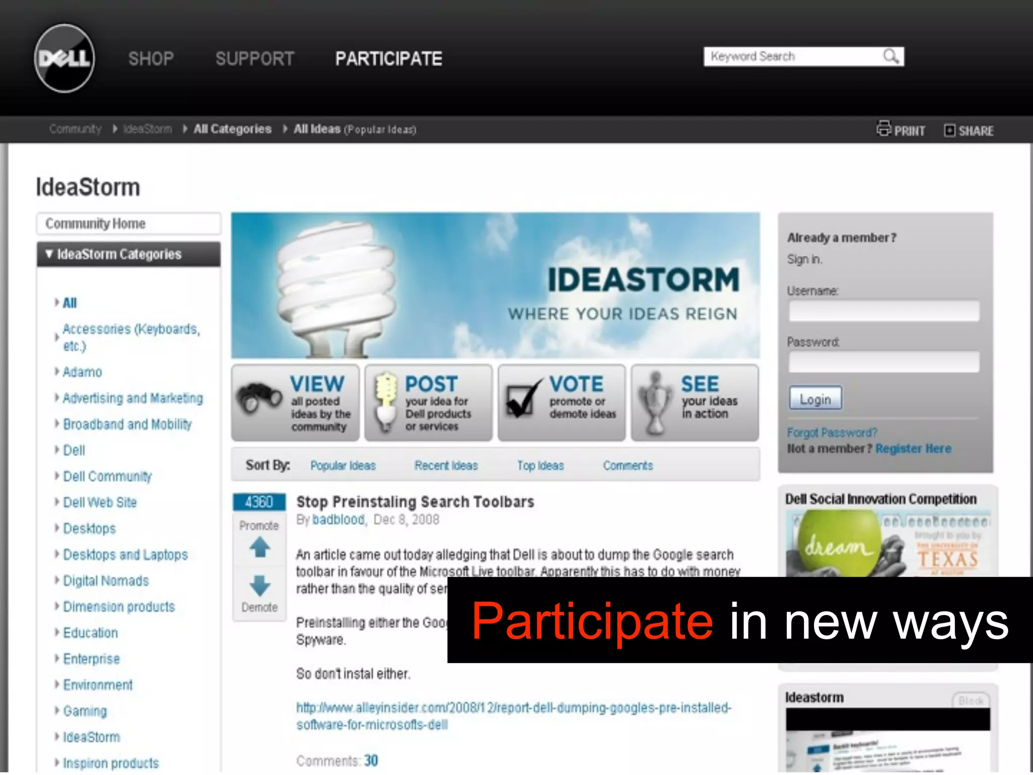 Influence Social Technologies