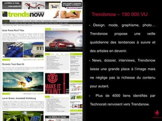 Des reprises même à l’international.Fubiz : un mode de navigation tout en image 